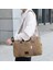 S Kahve Erkek Moda Eğlence Seyahat Taşınabilir Duffel Çanta Tuval Seyahat Tote Çapraz Vücut Klasik Çanta Erkekler Messenge (Yurt Dışından) 2