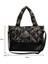 Kamuflaj Moda Büyük Bez Yastıklı Çanta Kadın Naylon Pamuk Yastıklı Kapitone Kafes Çanta Uzay Pamuk Crossbody Çanta Kış Çanta (Yurt Dışından) 2