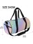 01 Bayan Spor Çantası Spor Fitness Çanta Gökkuşağı Leopar Antrenman Ayakkabısı Çantası Seyahat Islak ve Kuru Yoga Minderi Sac De Sport Mochila Sporttas (Yurt Dışından) 3