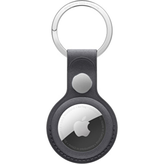 Apple Airtag Mikro Dokuma Anahtarlık - Siyah
