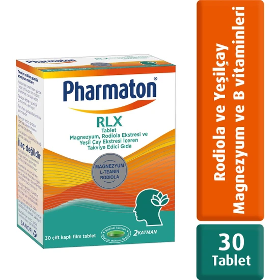 Pharmaton RLX 30 Çift Kaplı Tablet