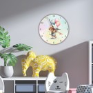 Tugu Home Baby Çocuk Odası Sessiz Akar Duvar Saati Model TUGU307-2108