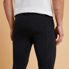 Decathlon Fouganza 100 Binicilik Pantolonu - Erkek - Siyah