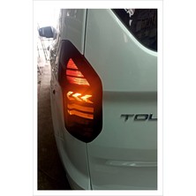 Ford Tourneo Courier Stop Farı LED Görünümlü Folyo Kaplama - Stop Kaplama