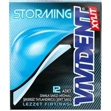 Vivident Storming Sakız Damla Sakızı Aromalı 33 gr  x 12
