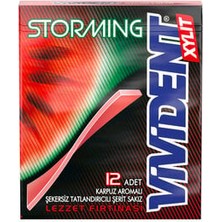 Vivident Storming Sakız Karpuz Aromalı 33 gr  x 12
