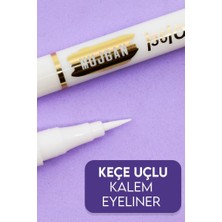 MUJGAN Ponponlu Beyaz Kalem Eyeliner