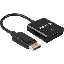 Fully Dxt Fully G 539CA Dısplay Port To HDMI Dişi 10 cm Çevirici Kablo