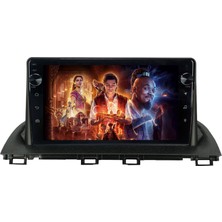 Mazda Axela Android Multimedya Carplay Oem 4gb RAM+64GB HDD Navigosyan Tuşlu Ekran