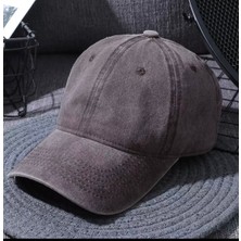 Unisex Yıkamalı Beyzbol Kep