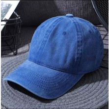 Unisex Yıkamalı Beyzbol Kep