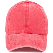 Unisex Yıkamalı Beyzbol Kep