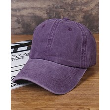Unisex Yıkamalı Beyzbol Kep