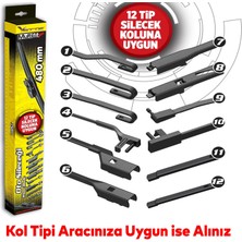 Vette Plus Multifit Araba Araç Otomobil Oto Ön Cam Arka Cam Silecek Muz Sileceği 480 mm 39686