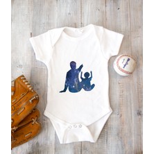 Tuğba Baby Kişiye Özel Baba Zıbın Body %100 Pamuk Babalar Günü Hediyesi