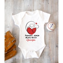 Tuğba Baby Anneler Günü Hediyesi Kişiye Özel Tasarlanabilen %100 Pamuk Zıbın Bod