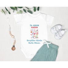 Tuğba Baby Isme Özel Isimli Baskı Yazılabilen %100 Pamuk Anne Baba Sevgililer Günü Bebek Zıbın Body Sevgililergünüu