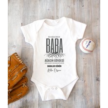 Tuğba Baby Kişiye Özel Baba Zıbın Body %100 Pamuk Babalar Günü Hediyesi