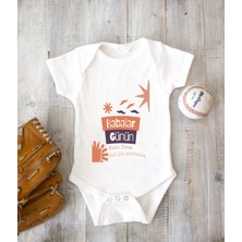 Tuğba Baby Kişiye Özel Baba Zıbın Body %100 Pamuk Babalar Günü Hediyesi