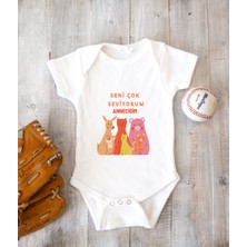 Tuğba Baby Anne Zıbın %100 Pamuk Body Anneler Günü Hediyesi Kişiye Özel Tasarlayabiliri