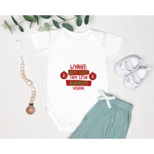 Tuğba Baby Kişileştirebilir Isme Özel Tasarlanabilen %100 Pamuklu Baskılı Yılbaşı Baba Zıbın Body 001U