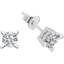 Sirius Pırlanta G Renk 0,48 Karat Pırlanta Tektaş Küpe 0401E0025