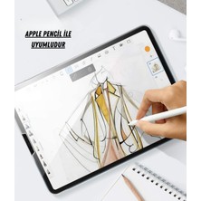 Uniqanatolia Apple iPad Pro 4. Nesil 11 Inç 2022 Uyumlu Temperli Kırılmaz Ekran Koruyucu