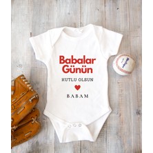 Tuğba Baby Kişiye Özel Baba Zıbın Body Pamuk Babalar Günü Hediyesi