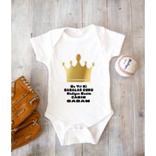 Tuğba Baby Kişiye Özel Baba Zıbın Body Pamuk Babalar Günü Hediyesi