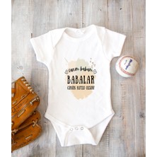 Tuğba Baby Kişiye Özel Baba Zıbın Body Pamuk Babalar Günü Hediyesi