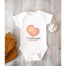 Tuğba Baby Anne Zıbın Pamuk Body Anneler Günü Hediyesi Kişiye Özel Tasarlayabiliri