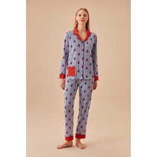 Suwen Lady Luck Maskülen Pijama Takımı