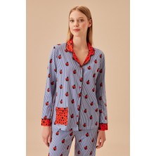 Suwen Lady Luck Maskülen Pijama Takımı