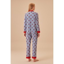 Suwen Lady Luck Maskülen Pijama Takımı