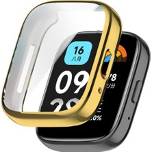Microcase Xiaomi Watch 3 Active 1.83 Inch Önü Kapalı Silikon Kılıf - AL3173