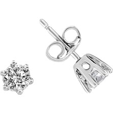 Sirius Pırlanta G Renk 0,50 Karat Pırlanta Tektaş Küpe 0401E0059