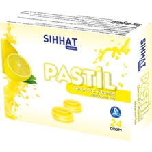 Sıhhat Boğaz Pastili Limon & C Vitamini 24 Drops