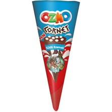 Ozmo Cornet Sütlü Krema Dolgulu Kakaolu Gofret 25 G  (  15  Adet  )
