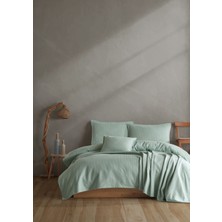 Lief Home Pamuklu Örgü Desenli Çok Amaçlı Yatak Örtüsü | 240X230