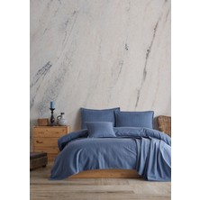 Lief Home Pamuklu Örgü Desenli Çok Amaçlı Yatak Örtüsü | 240X230