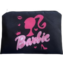 Barbie Silhouette Clutch Çok Amaçlı Makyaj Çantası 15 x 24 cm