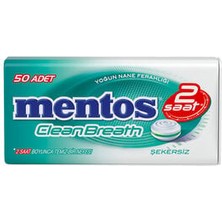 Mentos 2 Saat Clean Breath Yoğun Nane Ferahlığı 35 gr