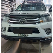 Türkmen Toyota Hilux 2015-2019 Sonrası Siyah Ön Koruma Glocity Model