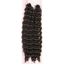 Burada Bulabilirsin Nice Bulk Afro Su Dalgası Saç - Kahverengi