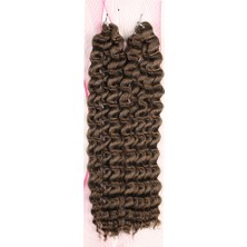 Burada Bulabilirsin Nice Bulk Afro Su Dalgası Saç - Koyu Kumral