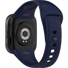 Novstrap Xiaomi Redmi Watch 3 ile Uyumlu Kordon Kayış Jel Yumuşak Silikon Kordon