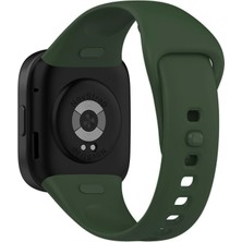 Novstrap Xiaomi Redmi Watch 3 ile Uyumlu Kordon Kayış Jel Yumuşak Silikon Kordon