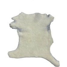 LN Leather Gerçek Koyun Postu Doğal Beyaz Kısa Tüylü - Naturel Kısa Tüylü Koyun Postu - Doğal Post Paspas