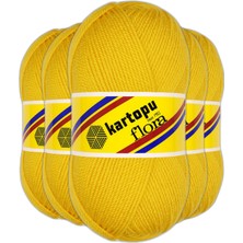 Kartopu Flora El Örgü Ipi 500GR -  320  Sarı