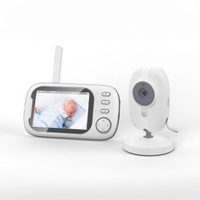 Üsküdar Iletişim Gece Görüşlü Müzik Odası Sıcaklık Algılama 3.5inç Hd Ekran 2.4g Bebek Izleme Monitörü 8 Ninnili
